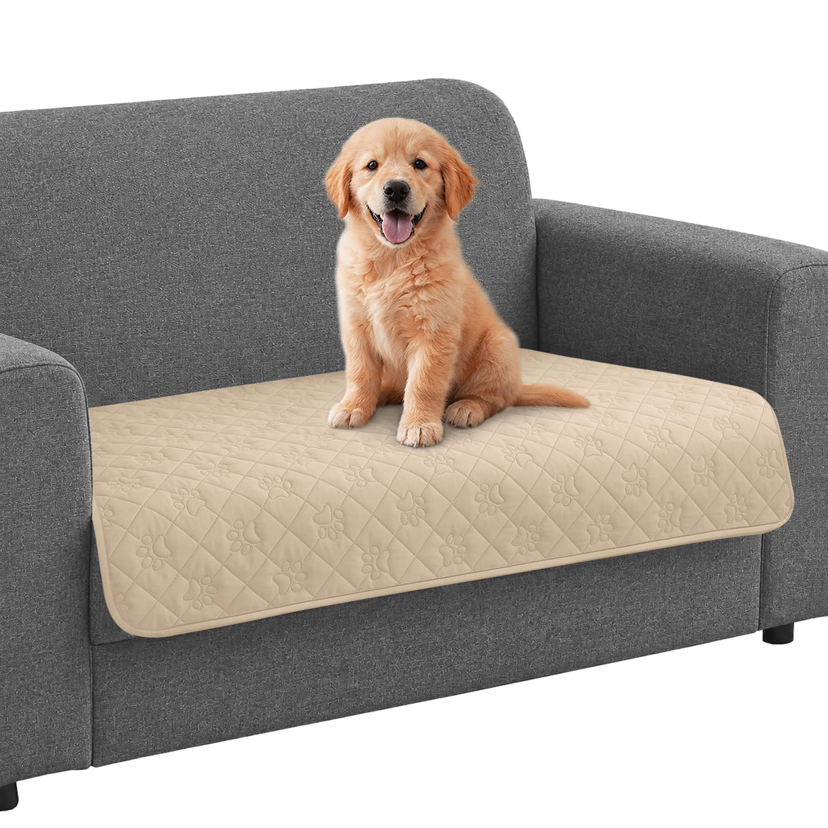 PAWFINITY Waterproof Dog Blanket for Couch, Sofa Covers for Pets Washable