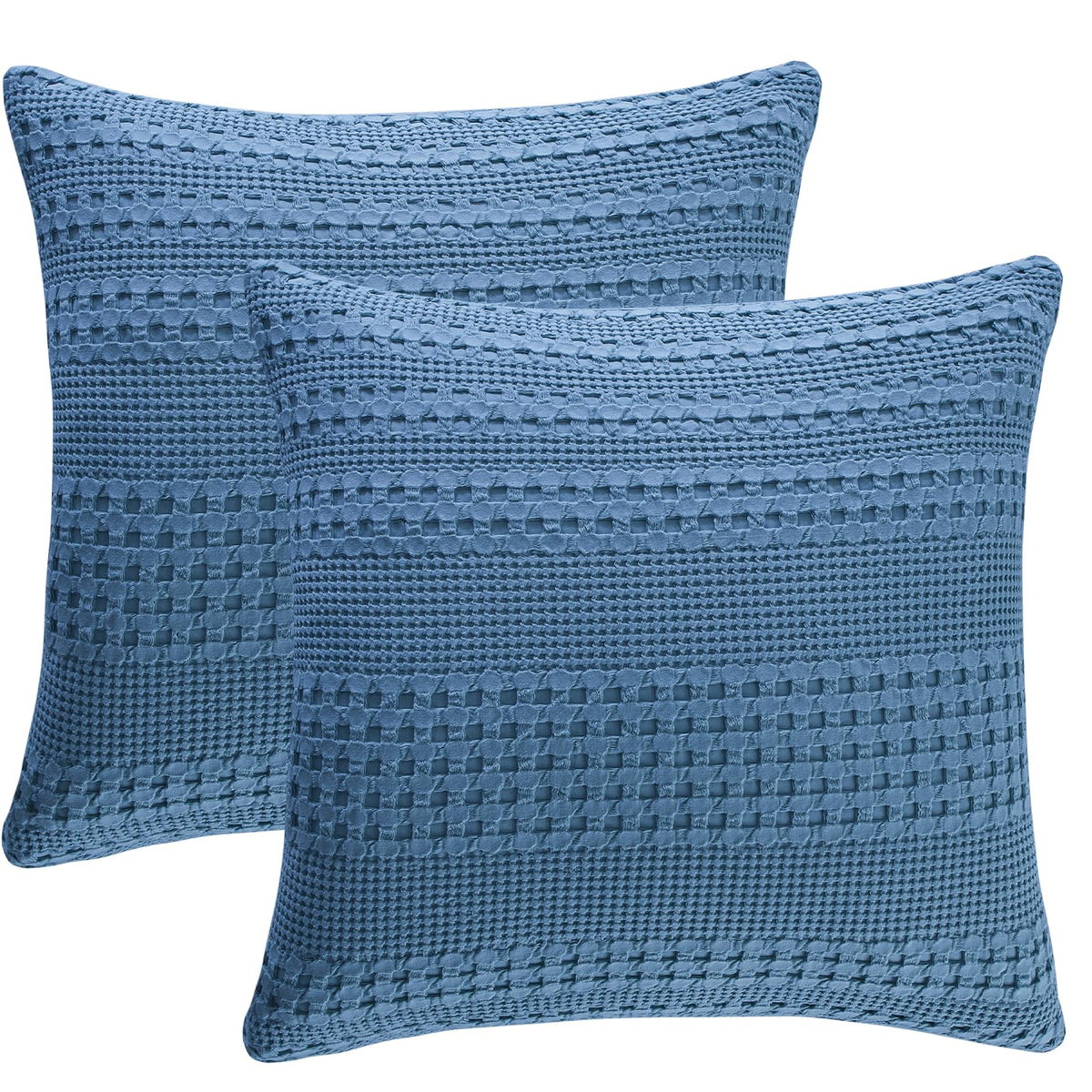 PHF Cotton Waffle Body Pillowcase 20" x 54", Oatmeal, No Insert