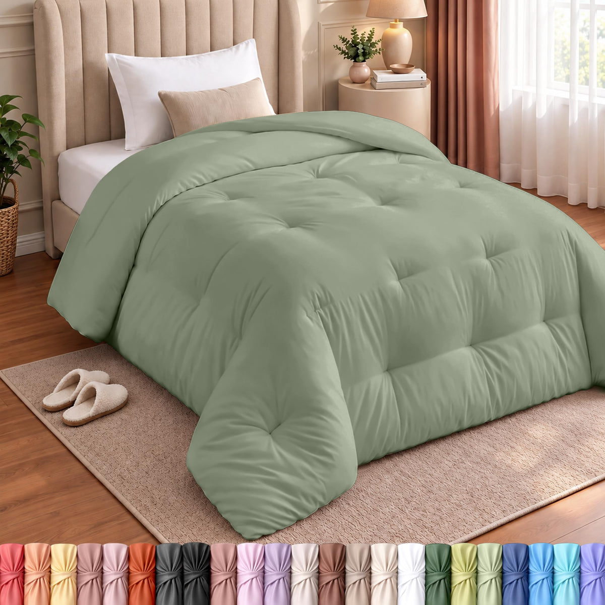 Utopia Bedding Twin XL Duvet Insert, White, Comforter, 68 x 92 Inches