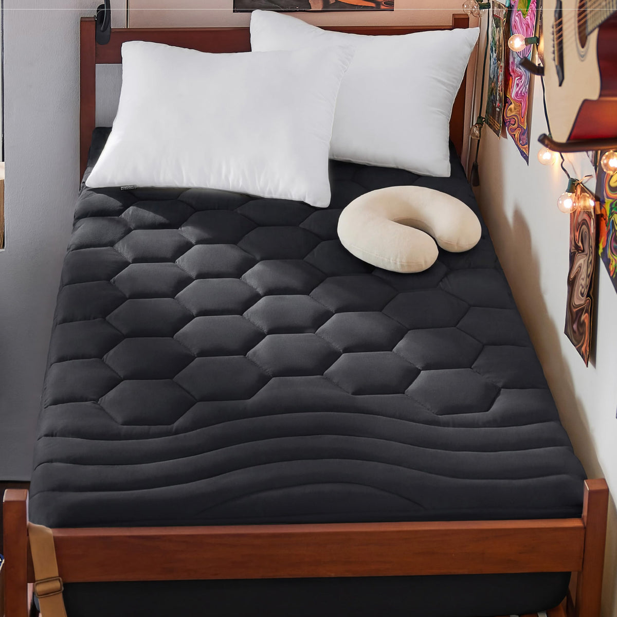 Bedsure King Mattress Pad, Mattress Topper with 8-21 Inches Deep Pocket