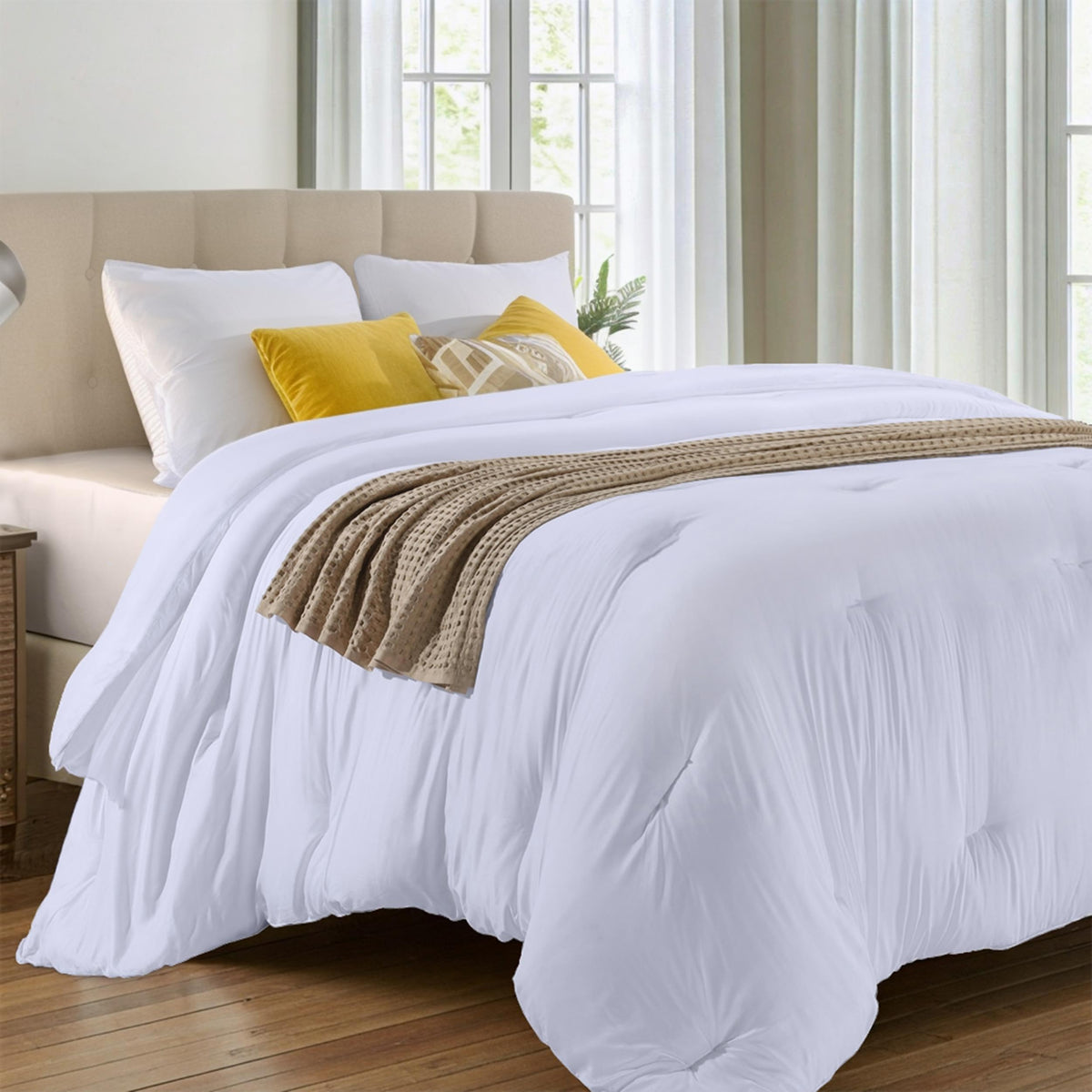 Utopia Bedding Twin XL Duvet Insert, White, Comforter, 68 x 92 Inches