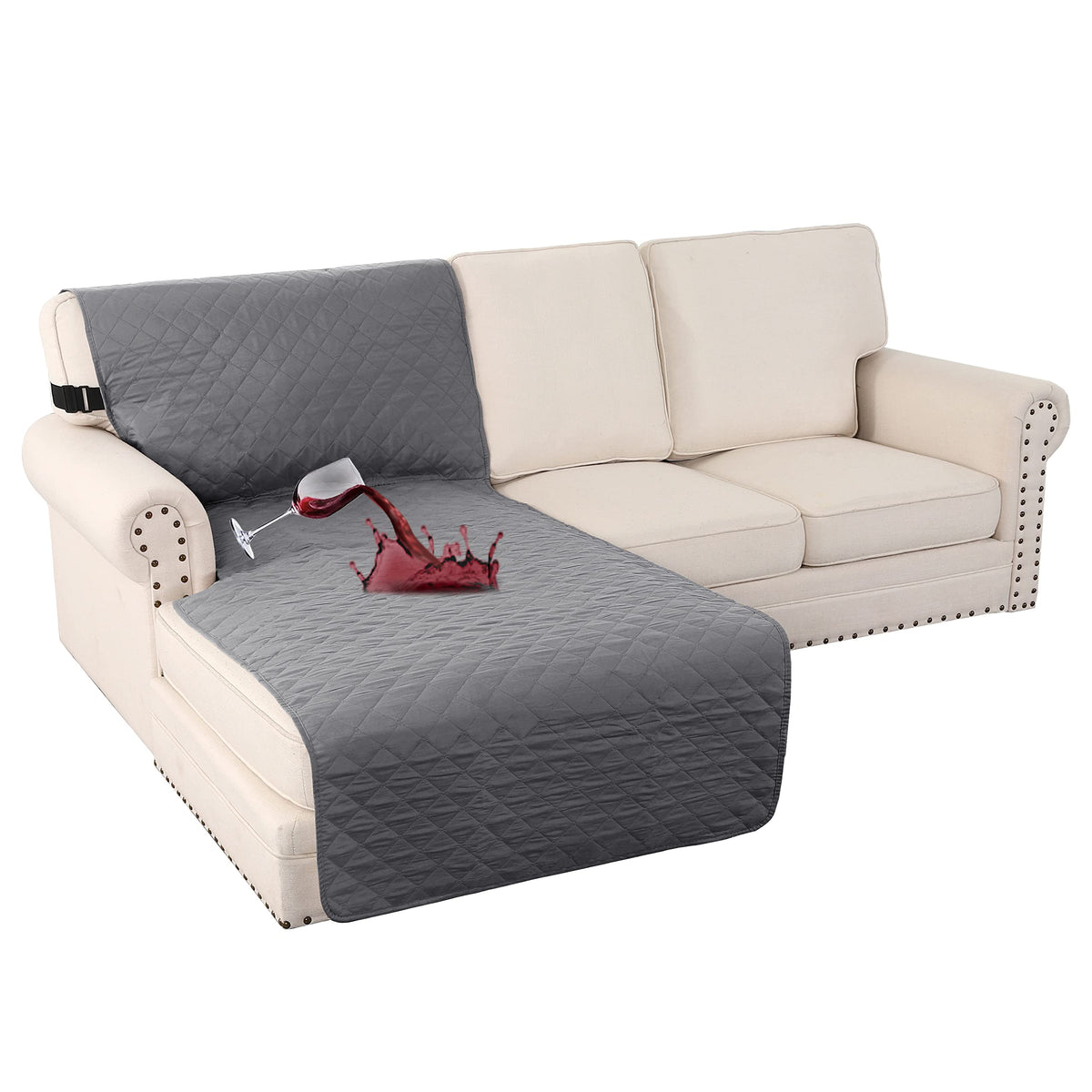 Turquoize 100% Waterproof Sofa Covers Couch Cover for Dogs, Sofa 70"