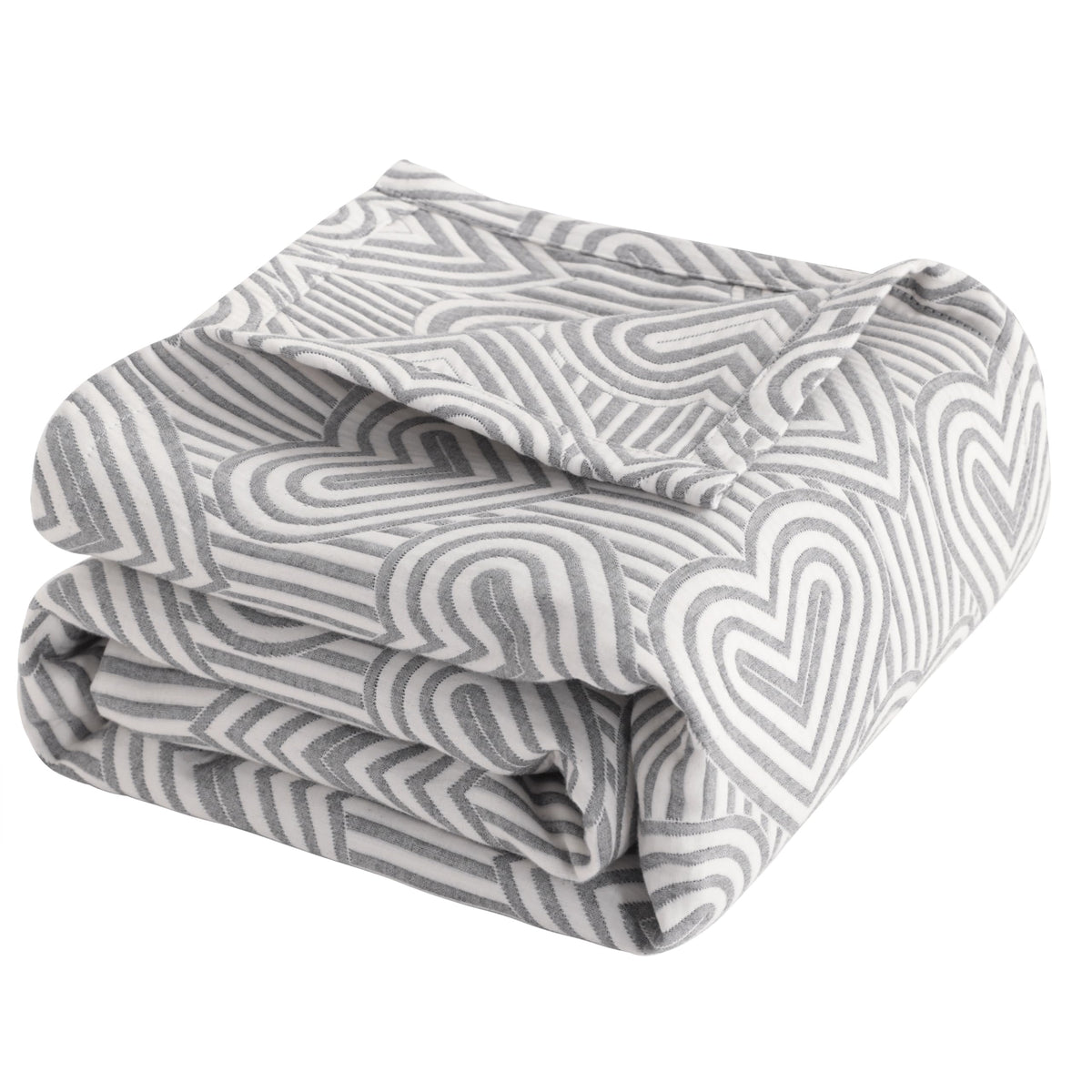 NTBAY Twin 3 Layer Muslin Cotton Blanket, 68 x 92, Blue Stars