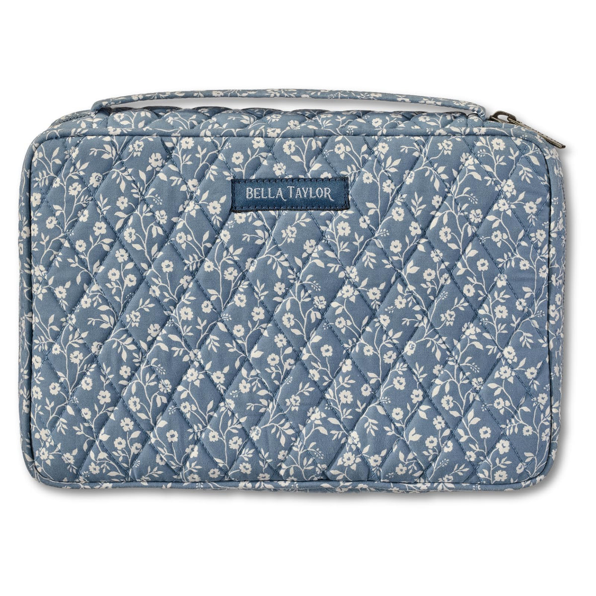 Bella Taylor Bible Cover, Quilted Bible Case, Khaki Patchwork