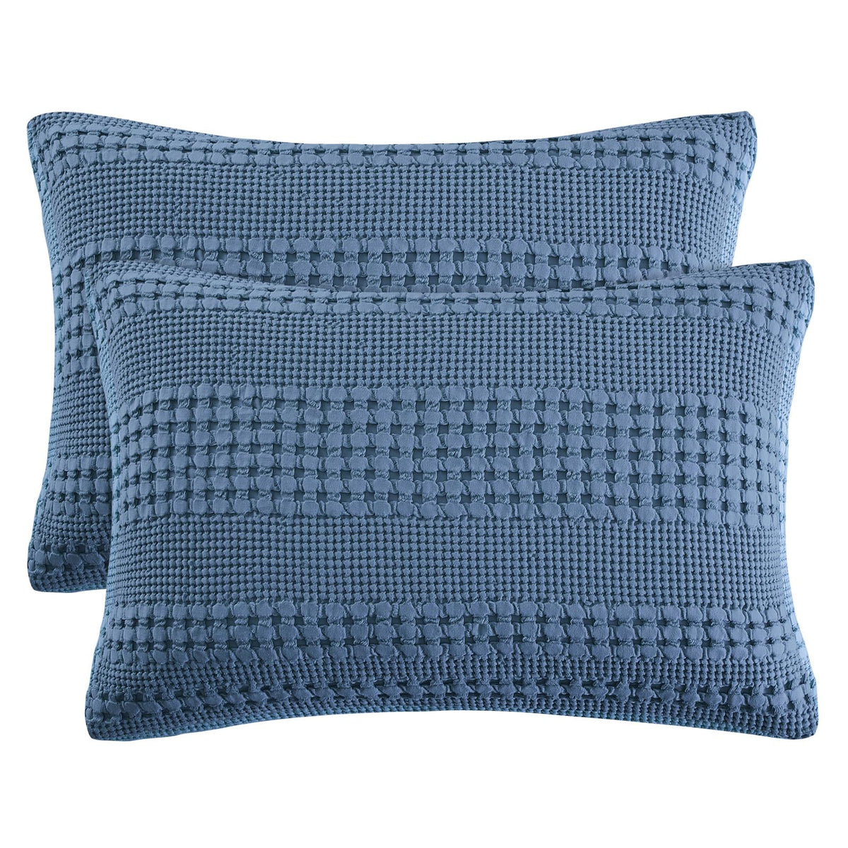 PHF Cotton Waffle Body Pillowcase 20" x 54", Oatmeal, No Insert
