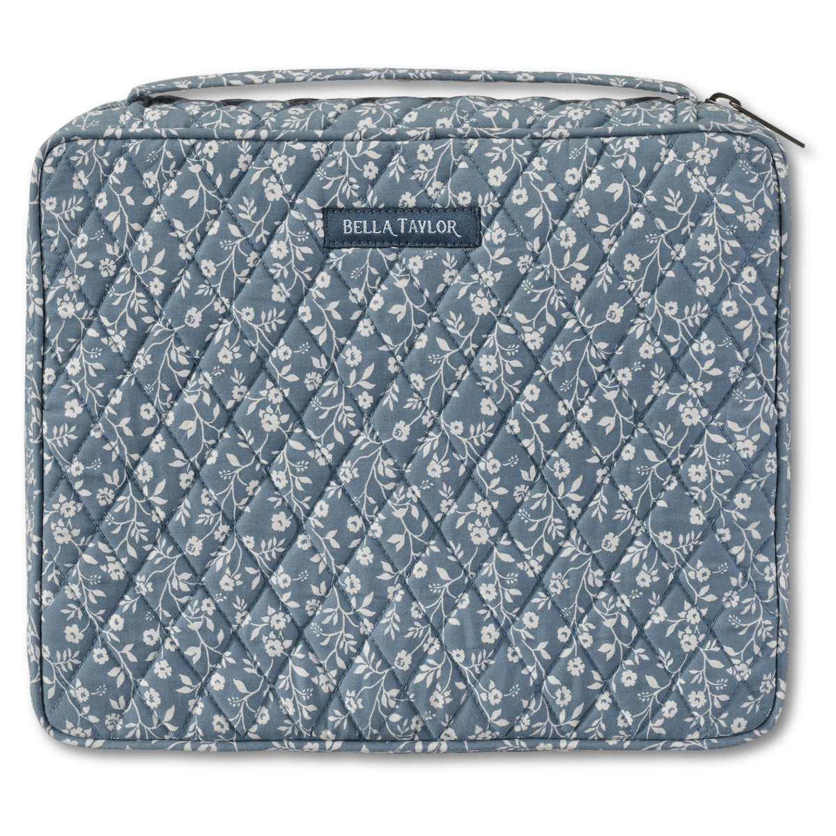 Bella Taylor Bible Cover, Quilted Bible Case, Khaki Patchwork