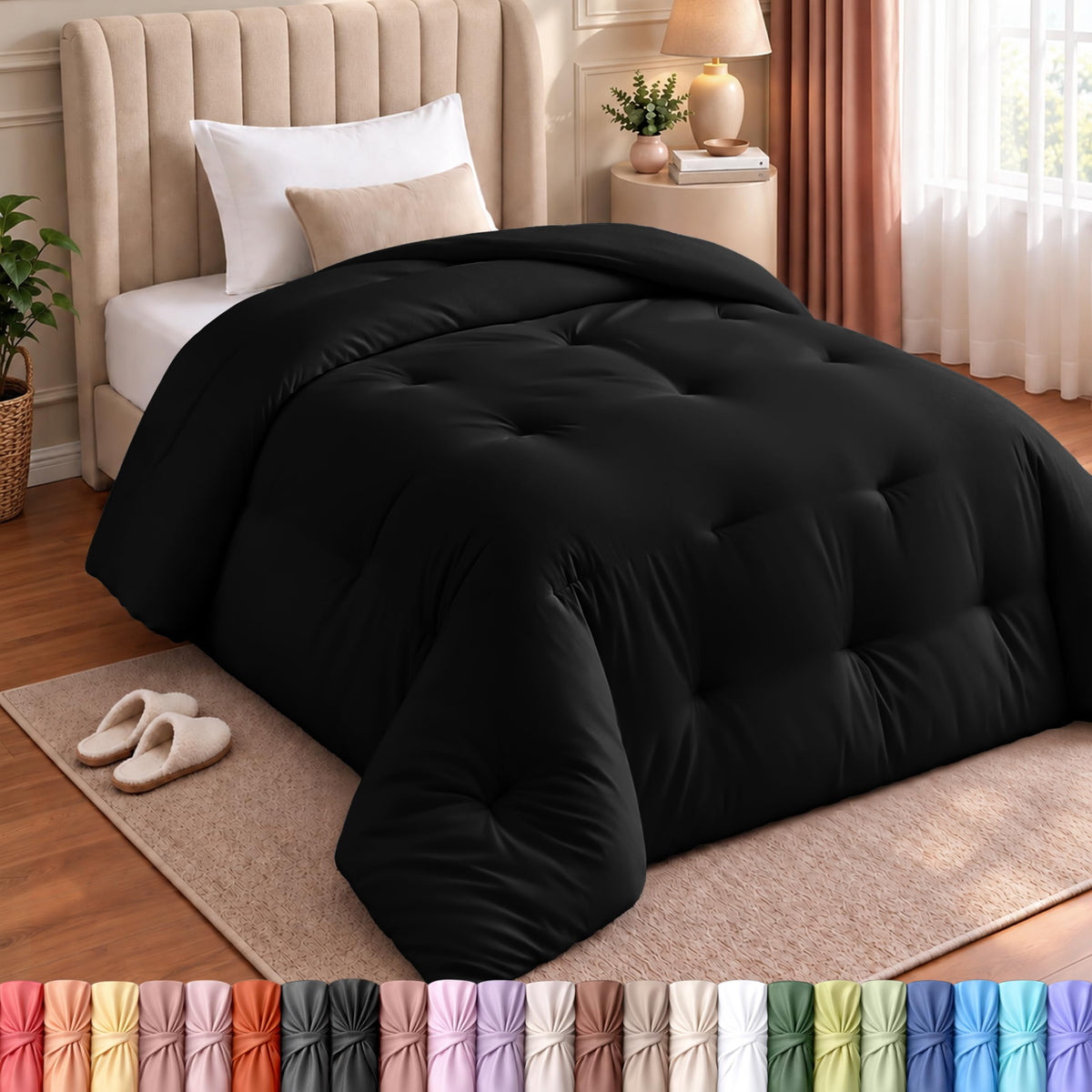 Utopia Bedding Twin XL Duvet Insert, White, Comforter, 68 x 92 Inches