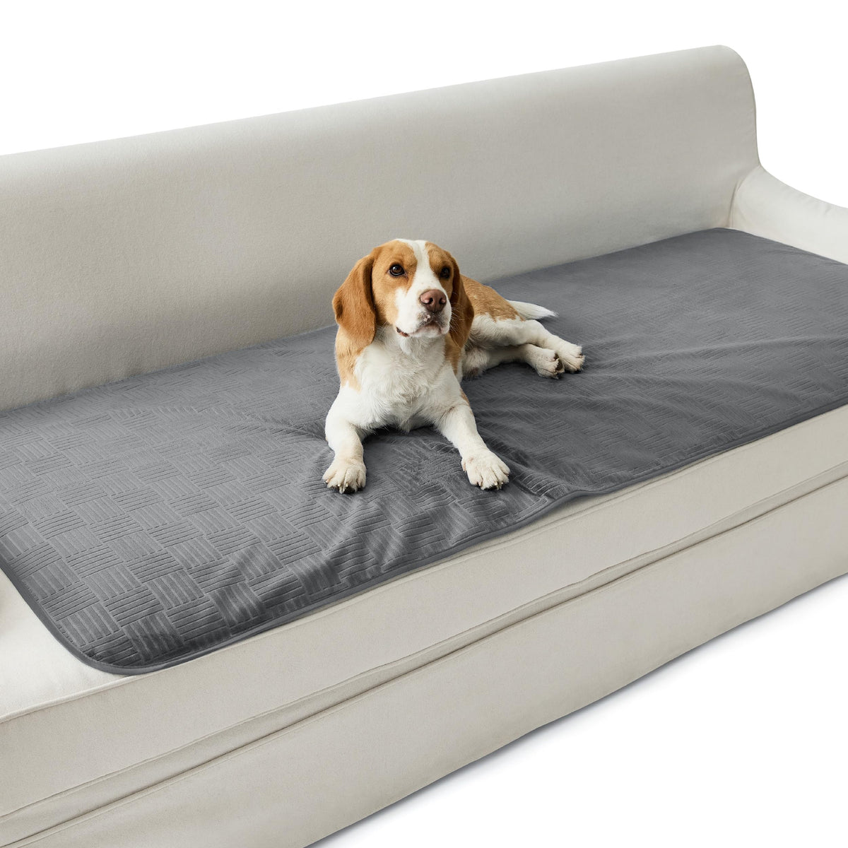 Bedsure Waterproof Bed Cover for Bed and Dogs Quick Drying, 82x102IN