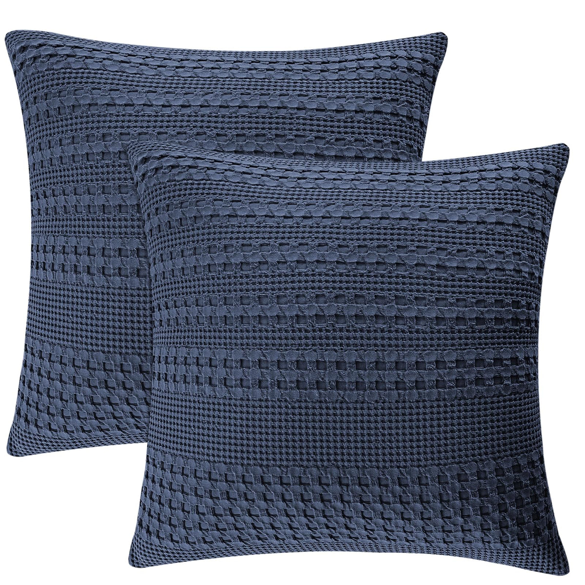 PHF Cotton Waffle Body Pillowcase 20" x 54", Oatmeal, No Insert